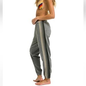 Aviator Nation five stripe sweatpants small